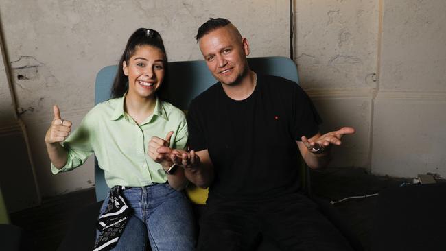 Hilltop Hoods have partnered with CanTeen to launch Side of Stage initiative where Young people affected by cancer to be offered free access to Australia’s best concerts and festivals. Picture: Quentin Jones