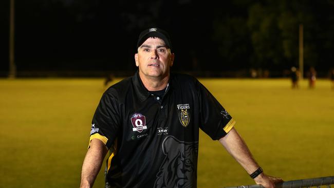 Peter German coached Corowa-Rutherglen to six wins in 2022. Picture: Brendan Radke