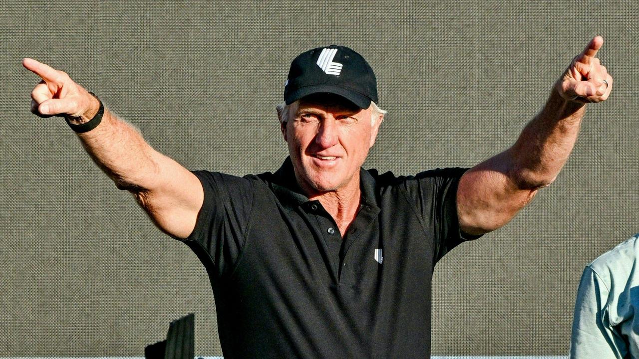 Liv Golf Commissioner Greg Norman. Photo by Brenton Edwards / AFP.