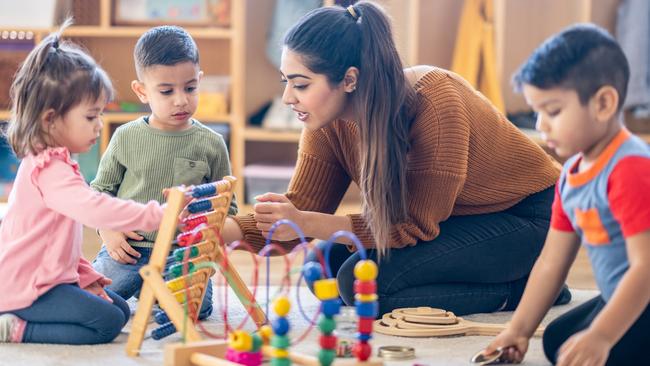 The Australia Education and Career College handed out diplomas in childcare. File picture: iStock
