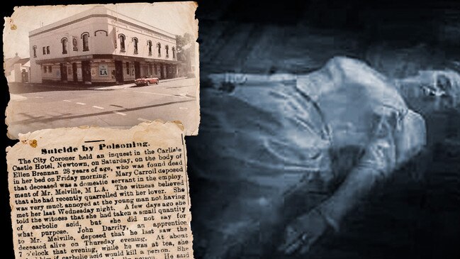 In 1884 the body of a servant girl was found dead in her bed in the hotel from suicide.