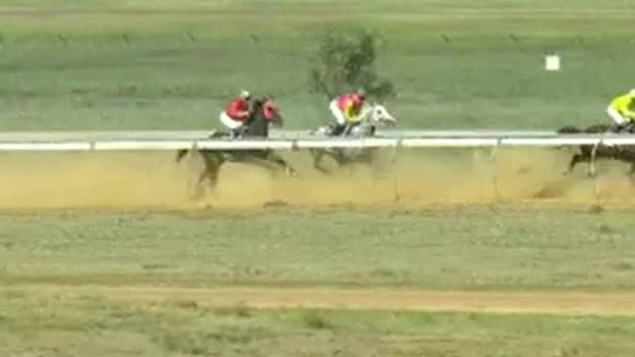 The race that caused the drama to unfold. Picture: Racing Queensland