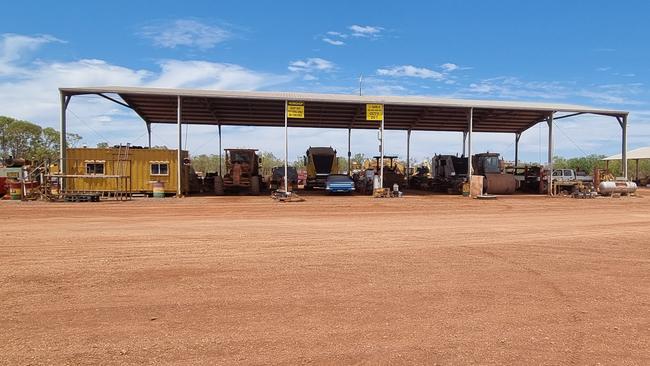 Northern Machinery Sales at Elsey, on the outskirts of Katherine. Picture: Facebook