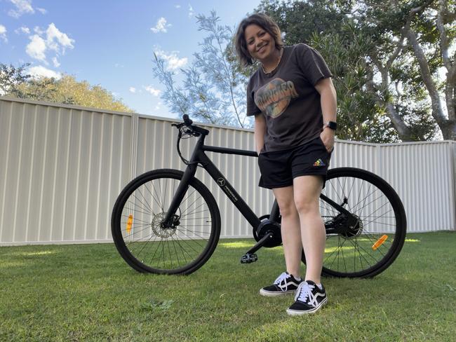 The Mercedes Formula E Team e-bike is double the cost of other e-bikes. Picture: Elly Awesome