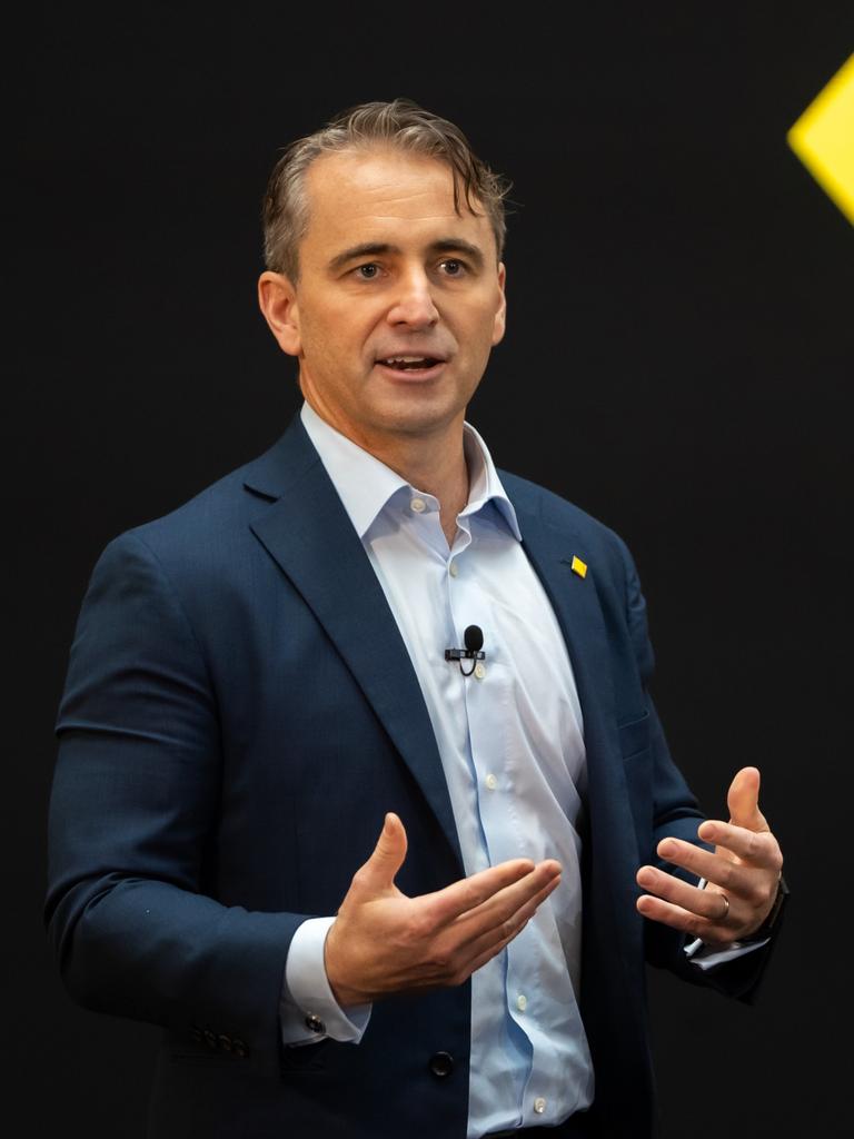 CBA chief executive Matt Comyn.