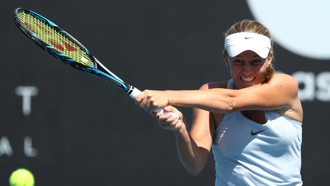 Australia’s Zoe Hives has a tough first round match against Bethanie Mattek-Sands. Picture: Getty Images