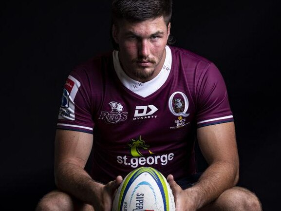 Picture of Liam Wright for Rugby Central cover. Picture Brendan Hertel