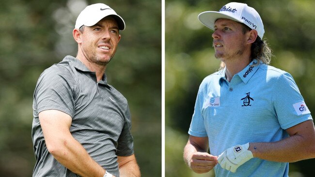 Rory McIlroy has revealed he spoke with Cam Smith about the LIV tour to make sure the Aussie is ‘completely informed’ Picture: Supplied