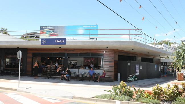 More restaurants will join Pinky’s in a new block of shops on the corner of Lavarack Rd and the Gold Coast Highway at Nobby Beach. Picture Mike Batterham