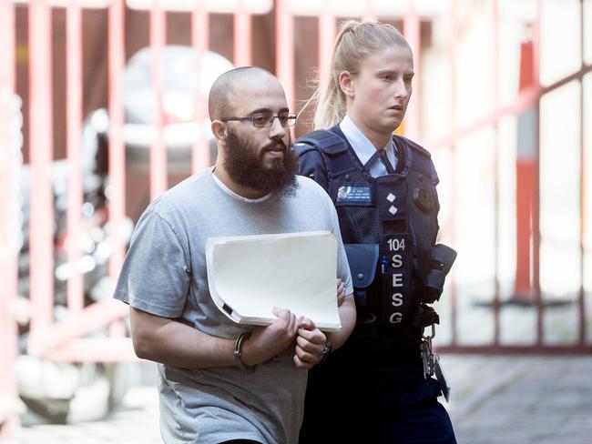 Ibrahim Abbas pleaded guilty to being involved in the planning of the attack earlier this year. Picture: Jake Nowakowski