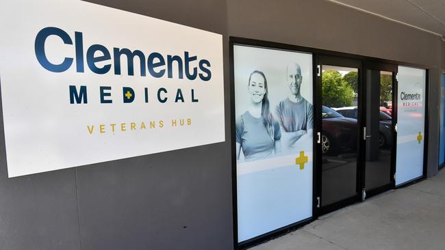 Outside the Clements Medical Veterans Hub at the Precinct in Idalia. Picture: Evan Morgan