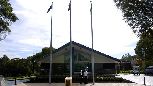 The existing chapel at Frenchs Forest Bushland Cemetery.