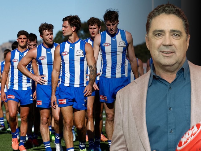 Garry Lyon v North Melbourne art