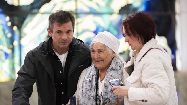 The Qatar Airways flight on Tuesday night is the first dedicated service flying Australians home from the conflict zone in Israel Picture: NCA NewsWire / Monique Harmer