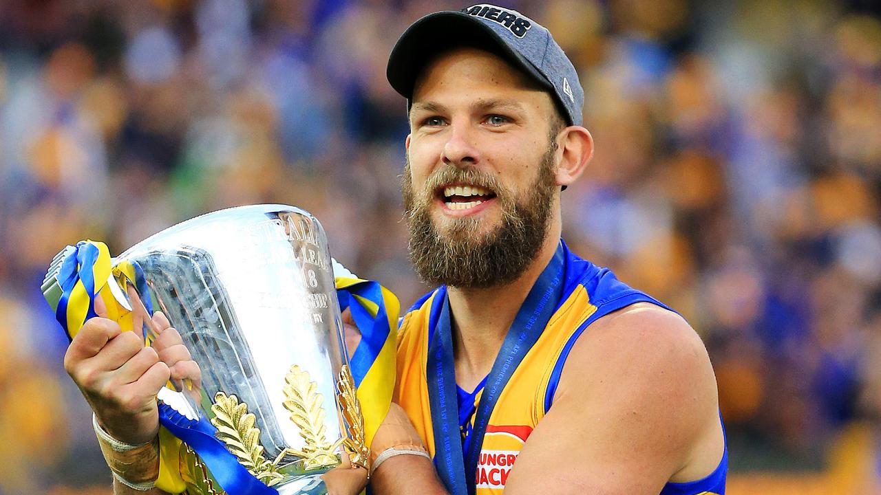 West Coast's Will Schofield celebrates the win. Photo: Mark Stewart