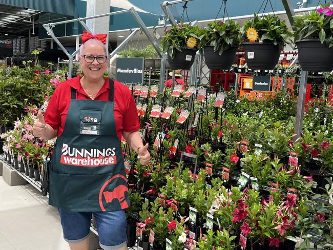 Bunnings Hervey Bay complex manager Jackie Roberts at the new store.