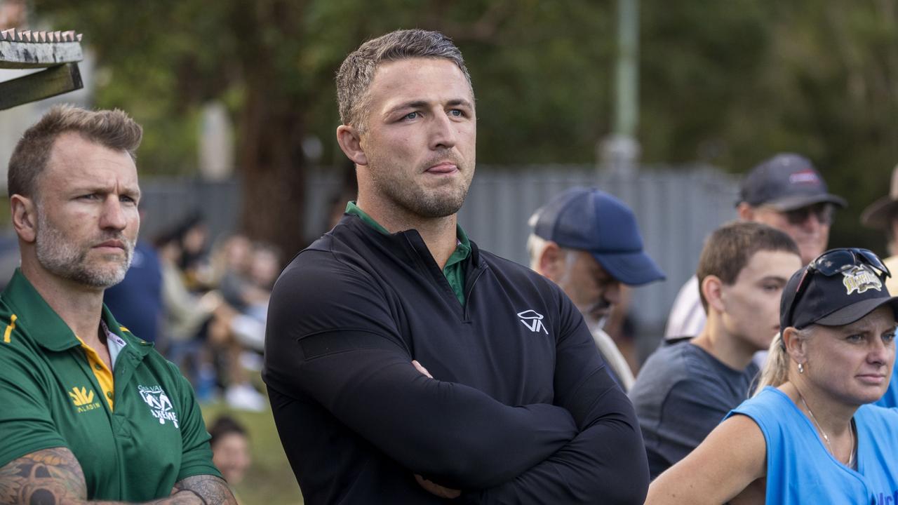 Sam Burgess will have to content himself with coaching Group 2 rather than Great Britain.