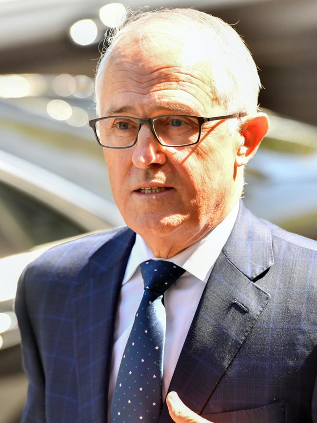 Former prime minister Malcolm Turnbull. Picture: NCA NewsWire