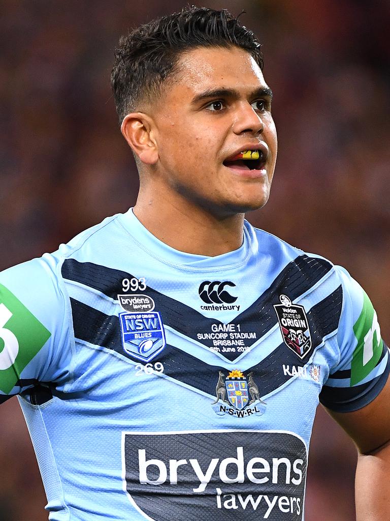 Nrl State Of Origin 2020 Latrell Mitchell Nsw Blues Team