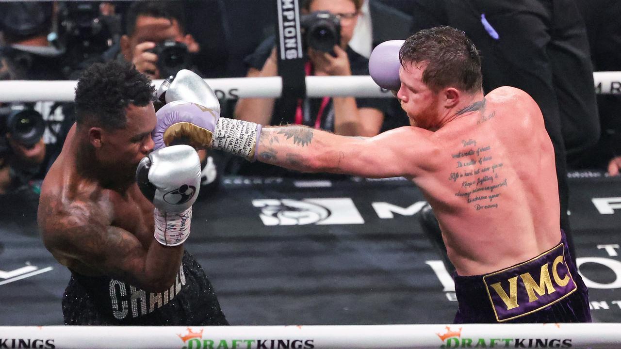 Charlo was no match for Canelo. Ethan Miller/Getty Images/AFP.