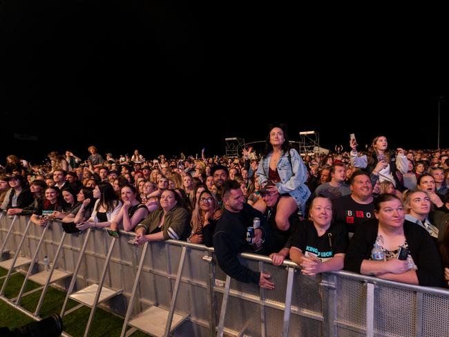 Mildura music fans at the Kings of Leon gig. Picture: Vision House Photography