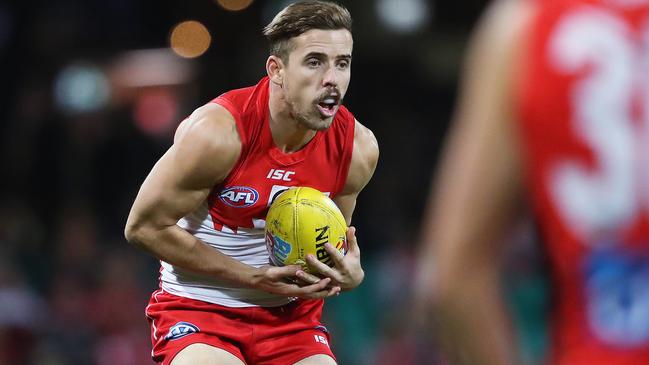 Jake Lloyd scored a resounding win in the Swans’ best-and-fairest. Picture: Phil Hillyard