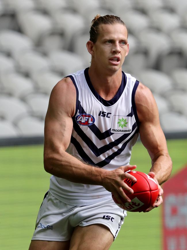 Nat Fyfe of the Dockers. Picture: Michael Klein