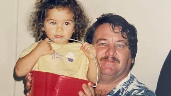 Jass Ward and her uncle Bradley Ward in 2000. Bradley was murdered in a neighbourhood dispute outside of his Labrador home on Wednesday.