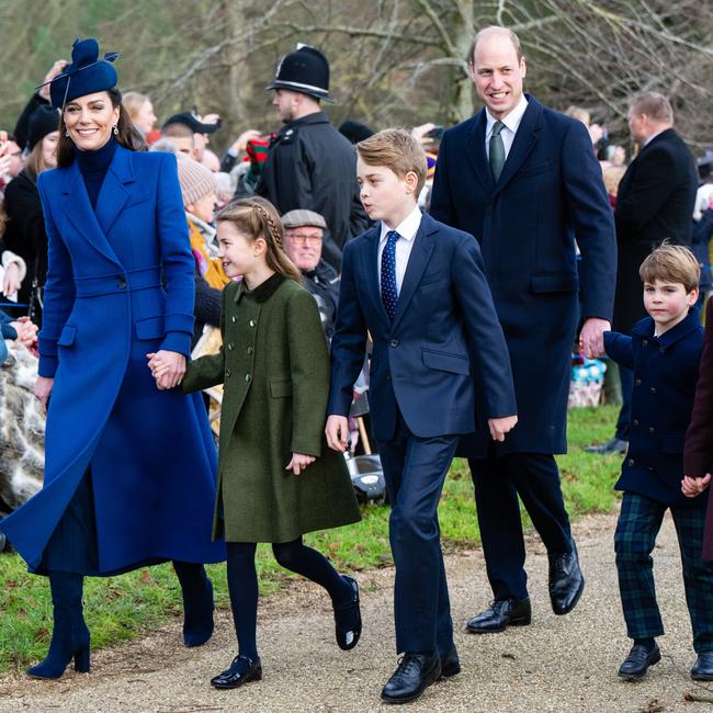 Christmas Day 2023, the last time Kate had been seen in public. Picture: Samir Hussein/WireImage/Getty Images