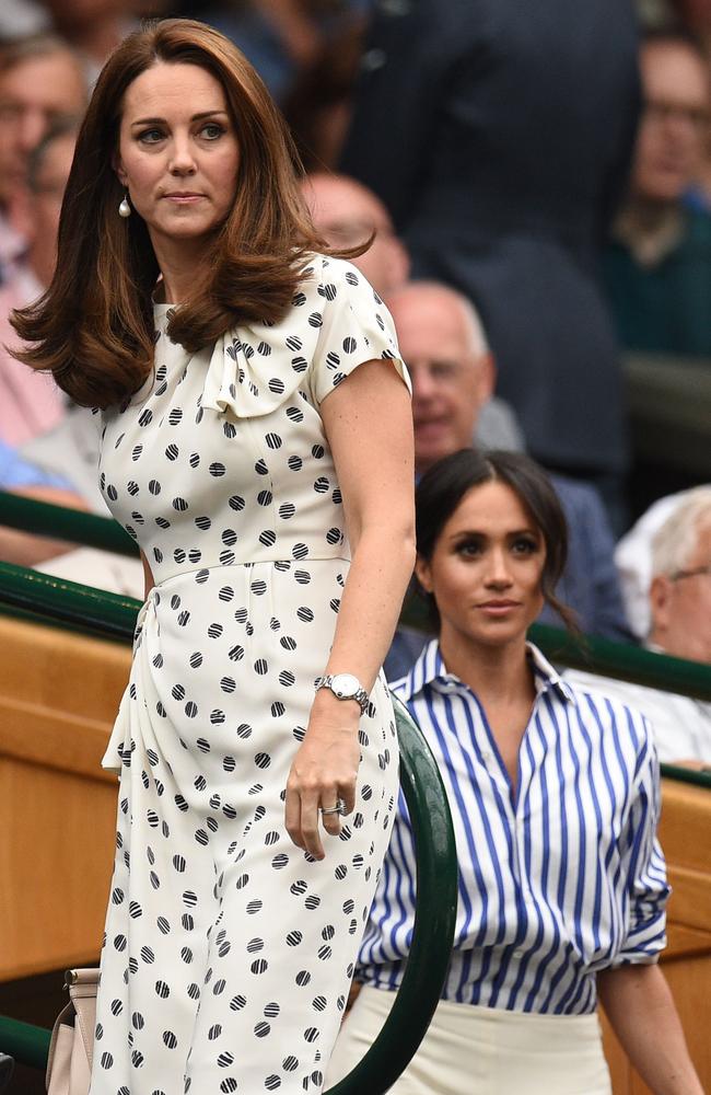 Is there a problem between Kate and Meghan? Picture AFP