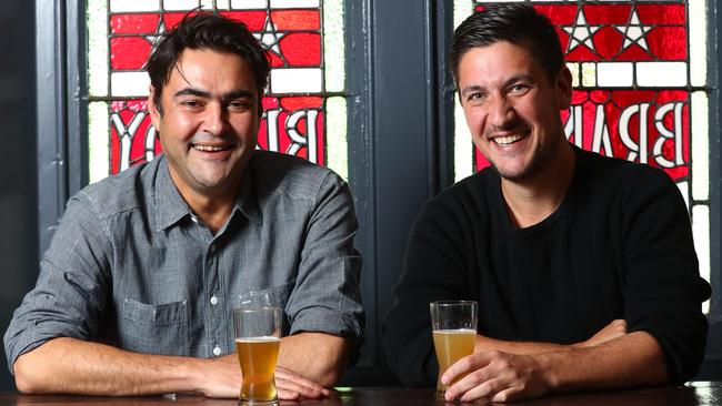 FIVEaa’s David Penberthy and Will Goodings are top of latest Adelaide radio ratings survey. Picture: Tait Schmaal