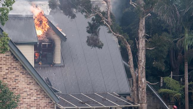 New South Wales residents are being warned to prepare their homes ahead of bushfire season. Picture: NCA NewsWire / James Gourley