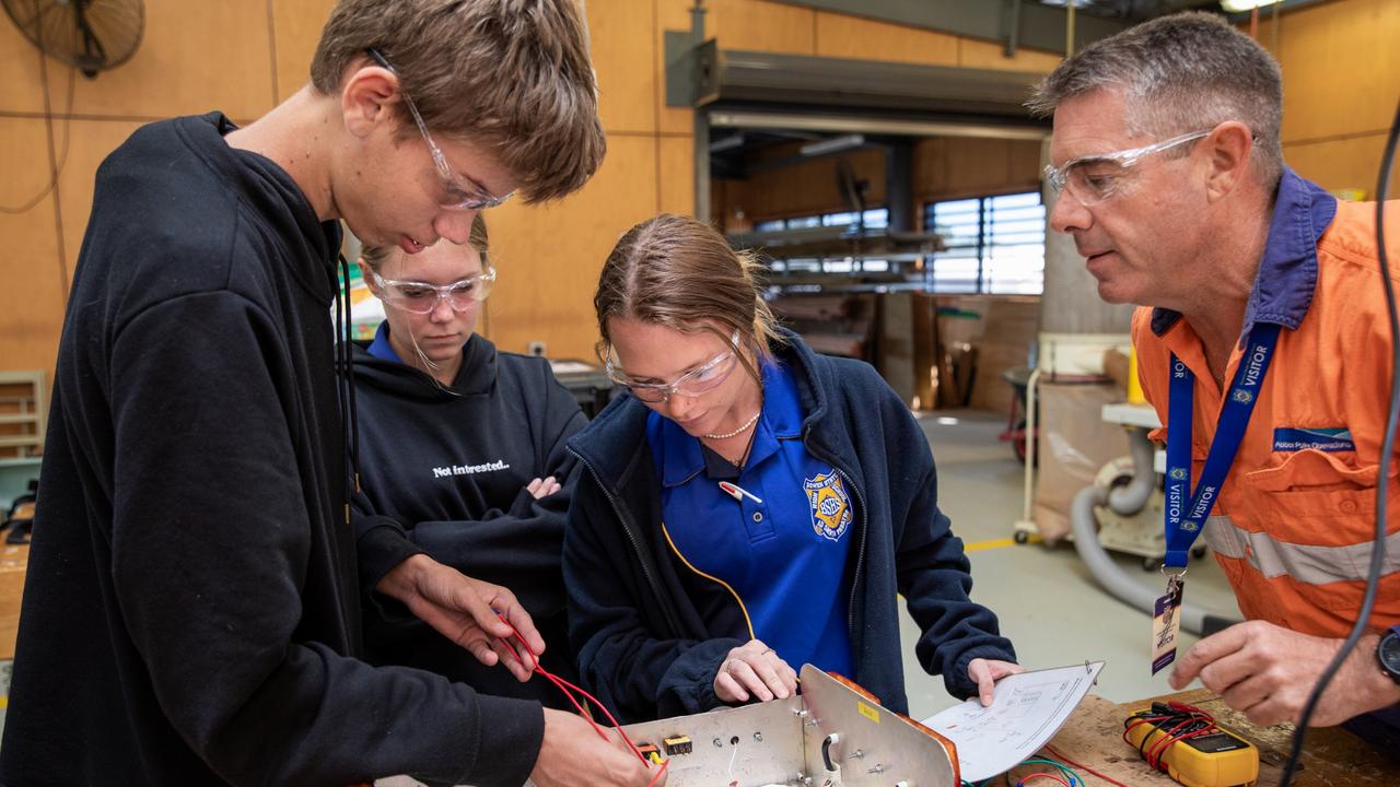 Not all schools offer students the chance to learn a trade.