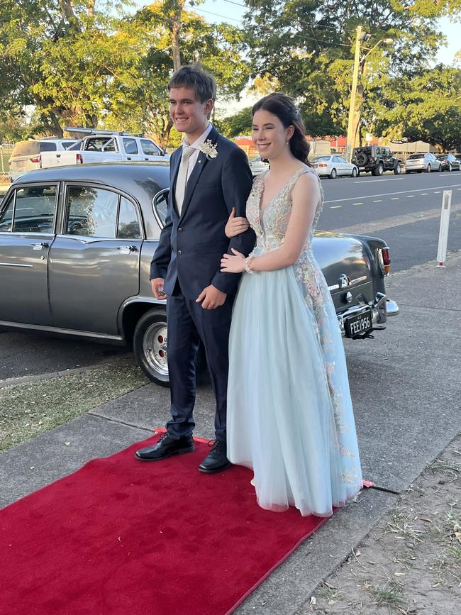 The students of Maryborough State High School celebrate their formal.