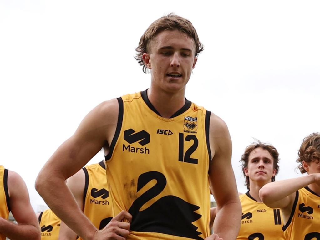 Bo Allan is the pick of the WA talent in the draft. (Photo by Will Russell/AFL Photos/via Getty Images)