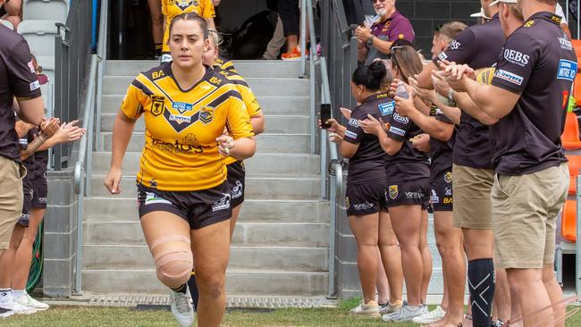 Sunshine Coast Falcons BMD player Rhemy Hinckesman. Picture: Nicola Anne Photography.