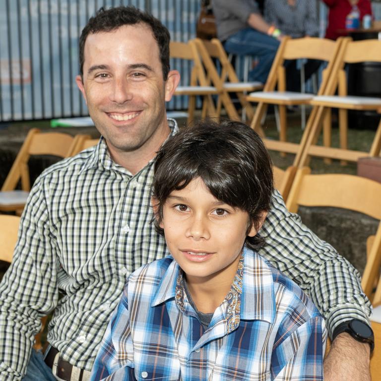 Josh and Nash Swart at Gargett Rodeo Saturday 3 June 2023 Picture: Michaela Harlow
