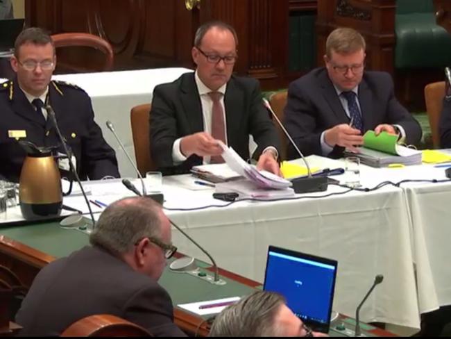 South Australian MP busted playing Solitaire during Budget Estimates.