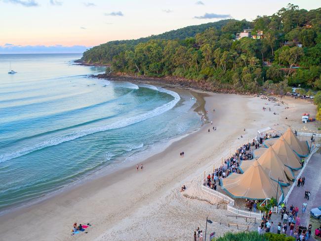 Few finer places for a food festival, surely. Noosa’s is in May. 