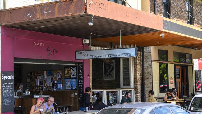 Cafe Sofia in Erskineville. Photo: Darren Leigh Roberts