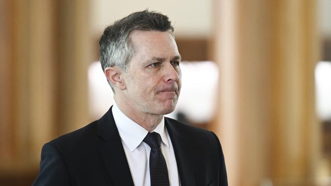 Federal Education Minister Jason Clare wants more students from disadvantaged backgrounds – including First Nations students, those from poor families and students with disability – to study at university. Picture: NewsWire / Martin Ollman