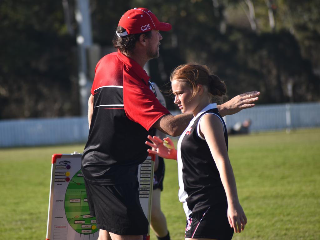 AFL Capricornia, senior women, Round 12, Panthers versus BITS Saints, Rockhampton Cricket Ground, July 15, 2023.