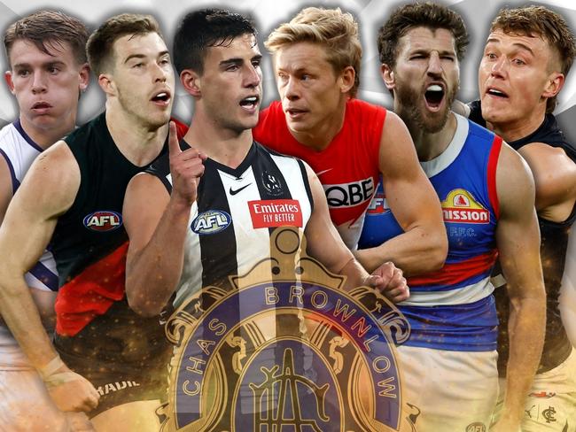 AFL Brownlow Predictor: Every club’s contenders in run home