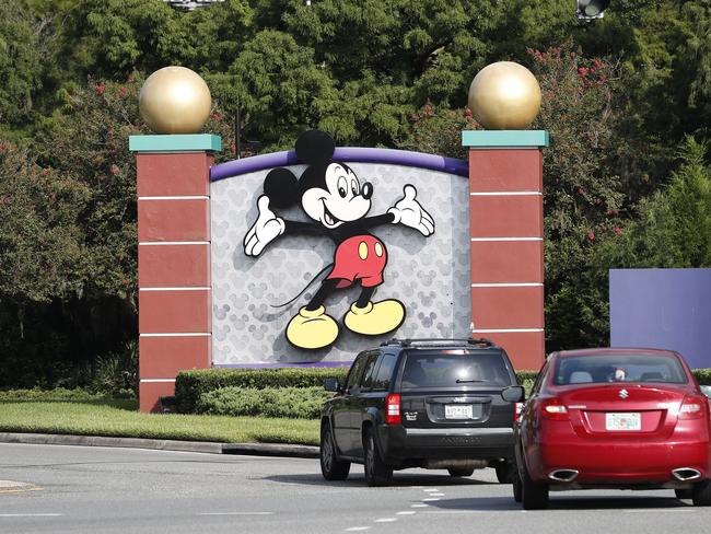 Walt Disney World theme park reopened despite a massive surge in new COVID-19 infections throughout Florida. Picture: AFP