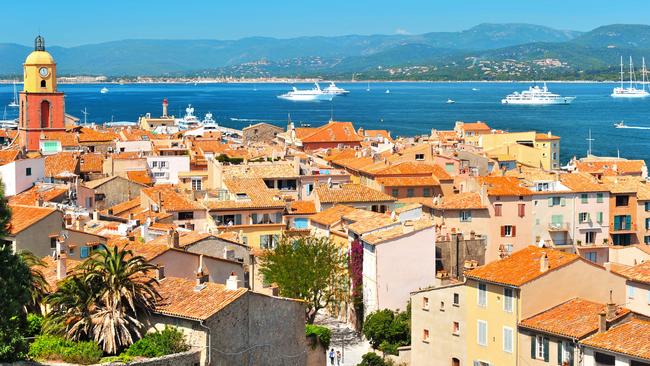 Saint-Tropez in the south of France. 