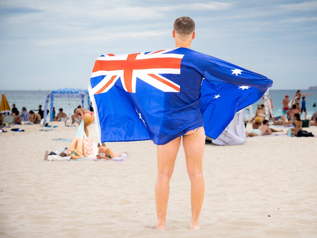 Matthew Johnston at Bondi Beach. Picture: Tom Parrish