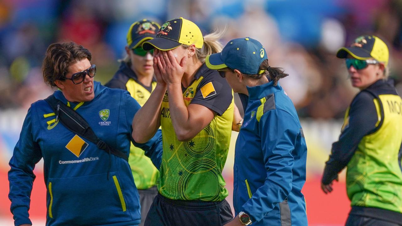 Ellyse Perry’s World Cup is over.