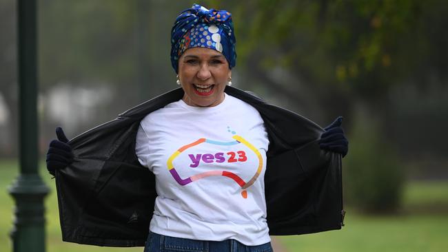 Federal Indigenous Australians Minister Linda Burney says the upcoming referendum on a national Voice to Parliament is Australia’s “one shot” to pass the landmark move. Picture: Naomi Jellicoe