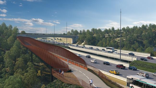 The North East Link is considered ‘substantially complete’ by Infrastructure Victoria.