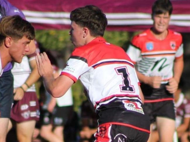 Hayden Moynihan of the North Sydney Bears Harold Matthews Cup team. Picture: Contributed